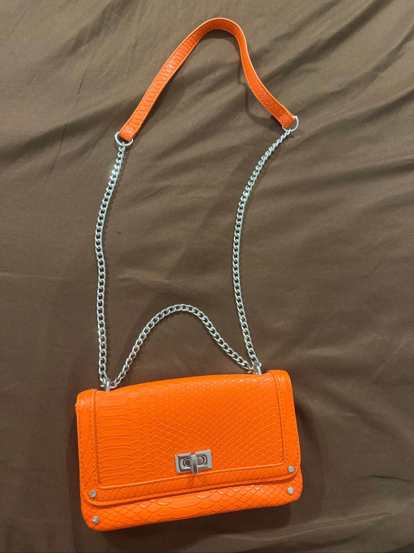 Sac à bandoulière orange